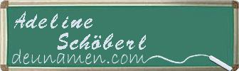 Adeline Schöberl Visitenkarte